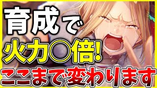 【ヘブバン+育成】【ヘブバン】育成の有無で火力が○倍！育成の重要性を解説します。【ヘブンバーンズレッド】【heaven burns red】